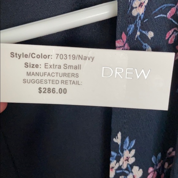 DREW Floral True Wrap Maxi Dress - Picture 4 of 4